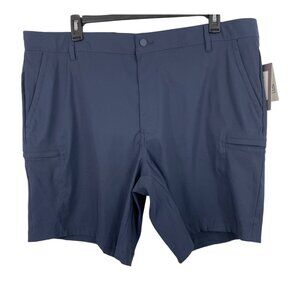 Refined Matter Mens Size 46 x 9 Navy Blue Golf Shorts Fast Dri Stretch